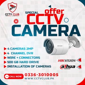 CCTV Camera Package Gulberg-Greens Islamabad