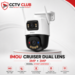 IMOU CRUISER DUAL LENS 6MP PT 3+3